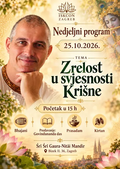 Sunday Feast - Zrelost u svjesnosti Krišne