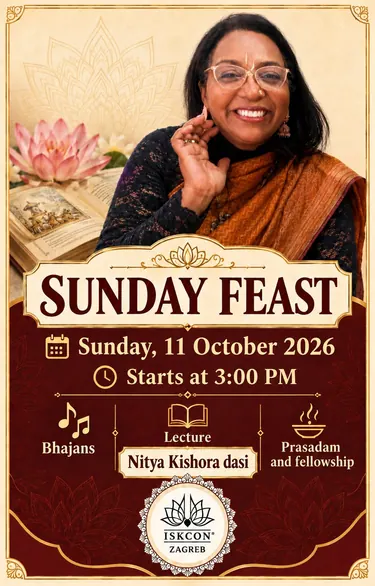 Sunday Feast g Nitya Kishori dasi
